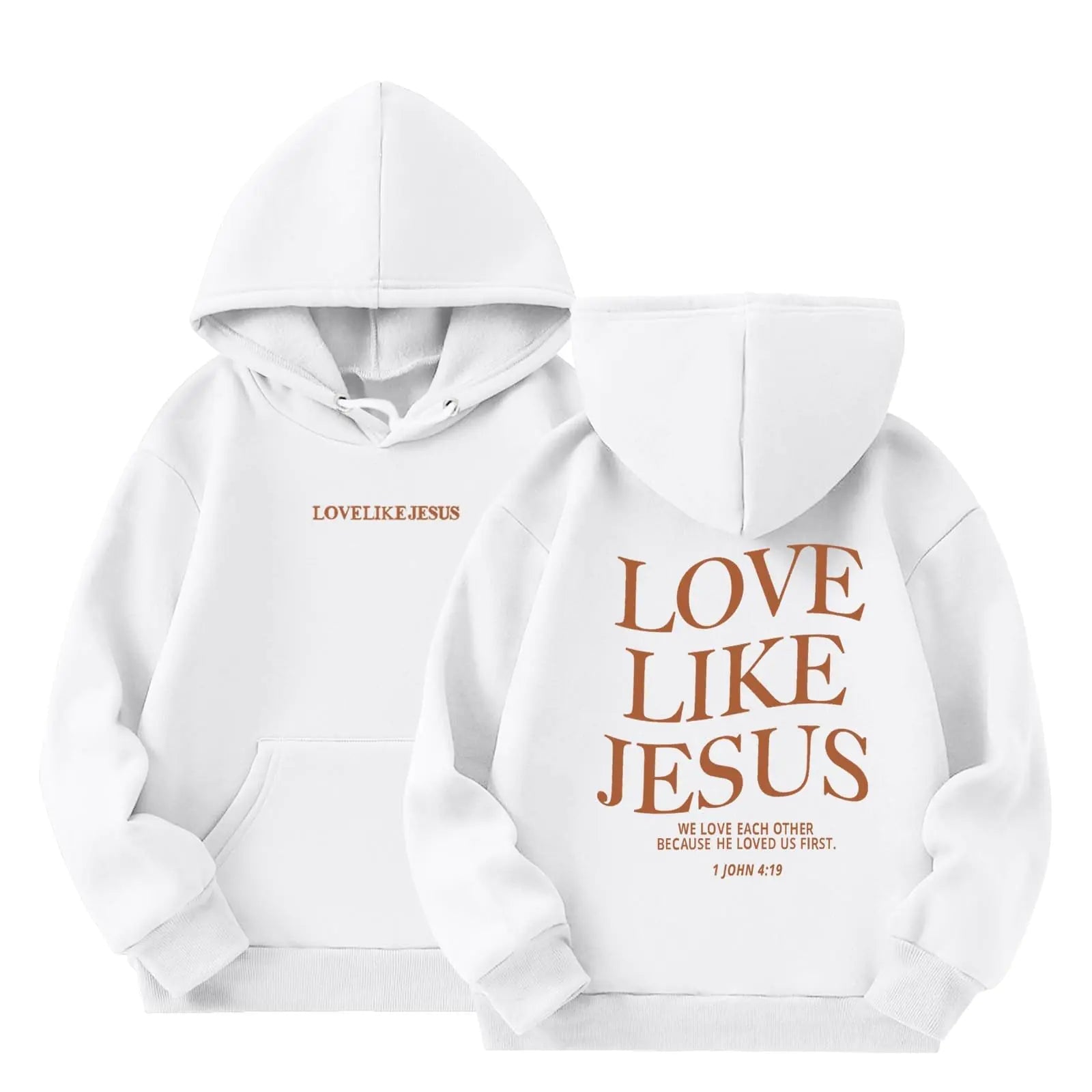 My Recent Orders Placed by Me Jesus Loves You Hoodies for Girls Letter Print Christian Sweatshirt Oversized Long Sleeve Pullover Top for 3-10 Years Cute Clothes for Girls 9-10 WUNEED.store