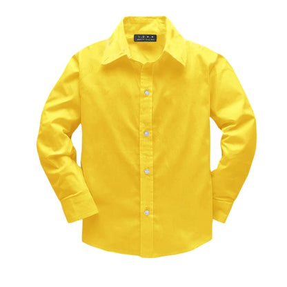 Girls shirts tops plant embroidery Pattern Clothing Kids Baby school uniform Boys Shirt Autumn Birthday Party Formal Attire Tee