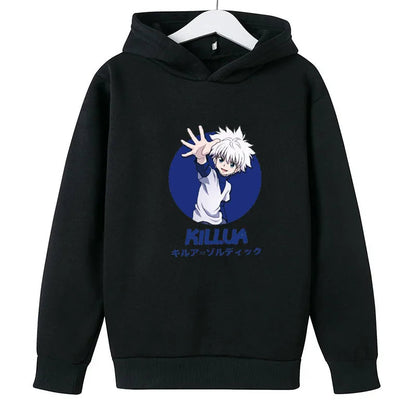 Hoodies For Girls 14 Years Old Pullover Sweatshirts For Boy  Child clothes Oversized Hoodie Anime Cotton Clothes GhostBlade