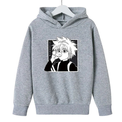 Hoodies For Girls 14 Years Old Pullover Sweatshirts For Boy  Child clothes Oversized Hoodie Anime Cotton Clothes GhostBlade