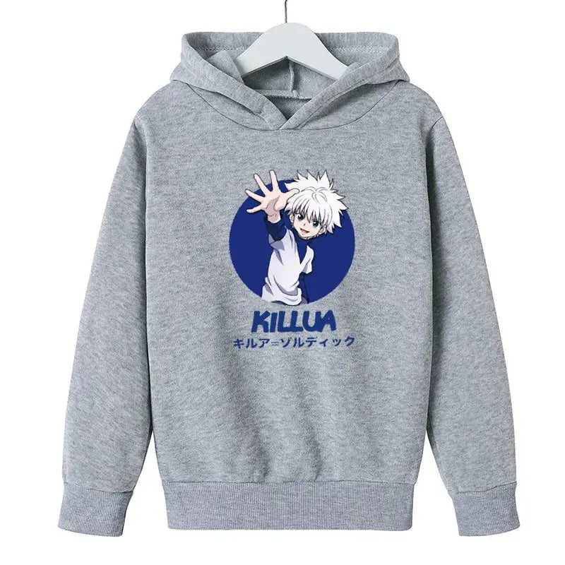 Hoodies For Girls 14 Years Old Pullover Sweatshirts For Boy  Child clothes Oversized Hoodie Anime Cotton Clothes GhostBlade