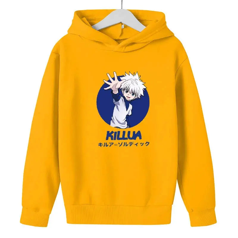 Hoodies For Girls 14 Years Old Pullover Sweatshirts For Boy  Child clothes Oversized Hoodie Anime Cotton Clothes GhostBlade