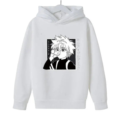 Hoodies For Girls 14 Years Old Pullover Sweatshirts For Boy  Child clothes Oversized Hoodie Anime Cotton Clothes GhostBlade