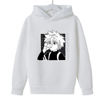 Hoodies For Girls 14 Years Old Pullover Sweatshirts For Boy  Child clothes Oversized Hoodie Anime Cotton Clothes GhostBlade