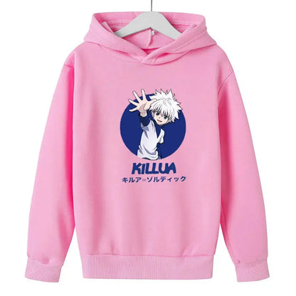 Hoodies For Girls 14 Years Old Pullover Sweatshirts For Boy  Child clothes Oversized Hoodie Anime Cotton Clothes GhostBlade