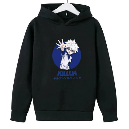 Hoodies For Girls 14 Years Old Pullover Sweatshirts For Boy  Child clothes Oversized Hoodie Anime Cotton Clothes GhostBlade