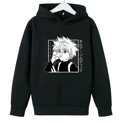 Hoodies For Girls 14 Years Old Pullover Sweatshirts For Boy  Child clothes Oversized Hoodie Anime Cotton Clothes GhostBlade
