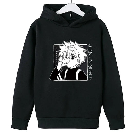 Hoodies For Girls 14 Years Old Pullover Sweatshirts For Boy  Child clothes Oversized Hoodie Anime Cotton Clothes GhostBlade