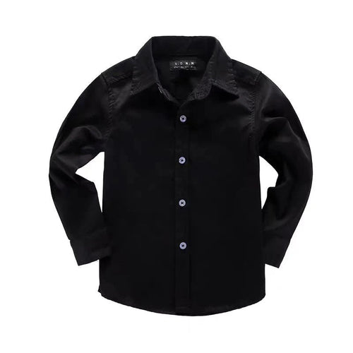 Girls shirts tops plant embroidery Pattern Clothing Kids Baby school uniform Boys Shirt Autumn Birthday Party Formal Attire Tee