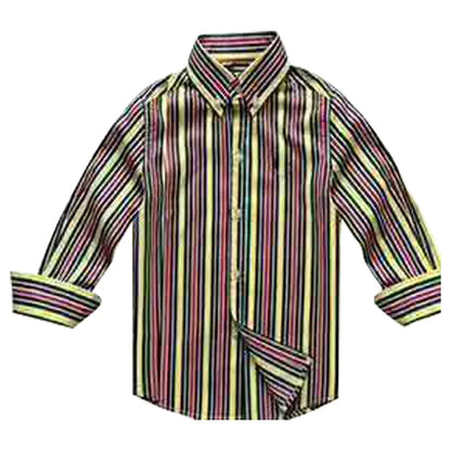 Girls shirts tops plant embroidery Pattern Clothing Kids Baby school uniform Boys Shirt Autumn Birthday Party Formal Attire Tee