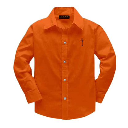 Girls shirts tops plant embroidery Pattern Clothing Kids Baby school uniform Boys Shirt Autumn Birthday Party Formal Attire Tee