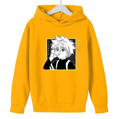 Hoodies For Girls 14 Years Old Pullover Sweatshirts For Boy  Child clothes Oversized Hoodie Anime Cotton Clothes GhostBlade