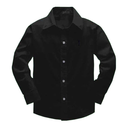 Girls shirts tops plant embroidery Pattern Clothing Kids Baby school uniform Boys Shirt Autumn Birthday Party Formal Attire Tee