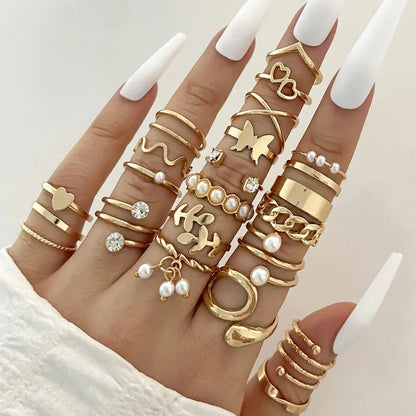 Oil Dripping Knuckle Ring Set WUNEED.store
