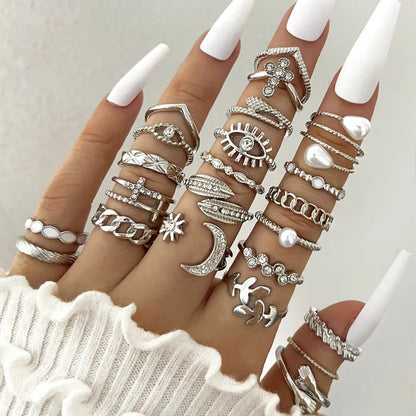 Oil Dripping Knuckle Ring Set WUNEED.store