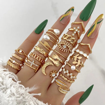 Oil Dripping Knuckle Ring Set WUNEED.store