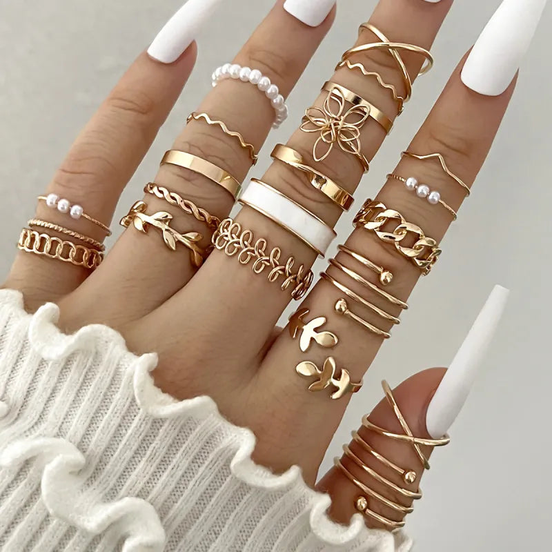 Oil Dripping Knuckle Ring Set WUNEED.store